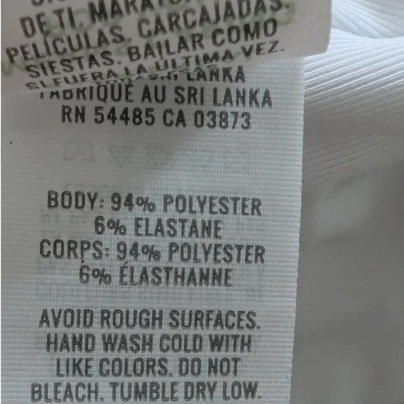 Aerie One Piece Cheeky Textured White Swimsuit Sz M Long - Picture 7 of 8